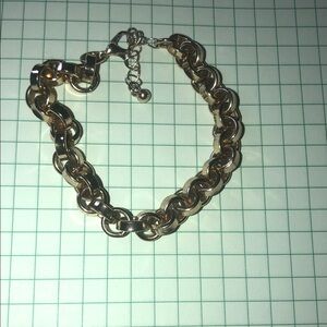 Gold-Tone Chunky Link Bracelet - Women's Fashion Jewelry
